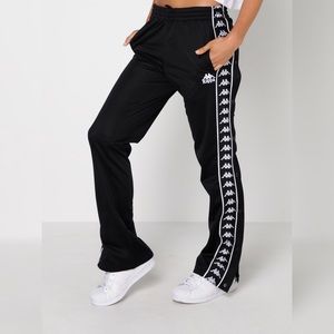 Kappa Black Authentic Track Pants